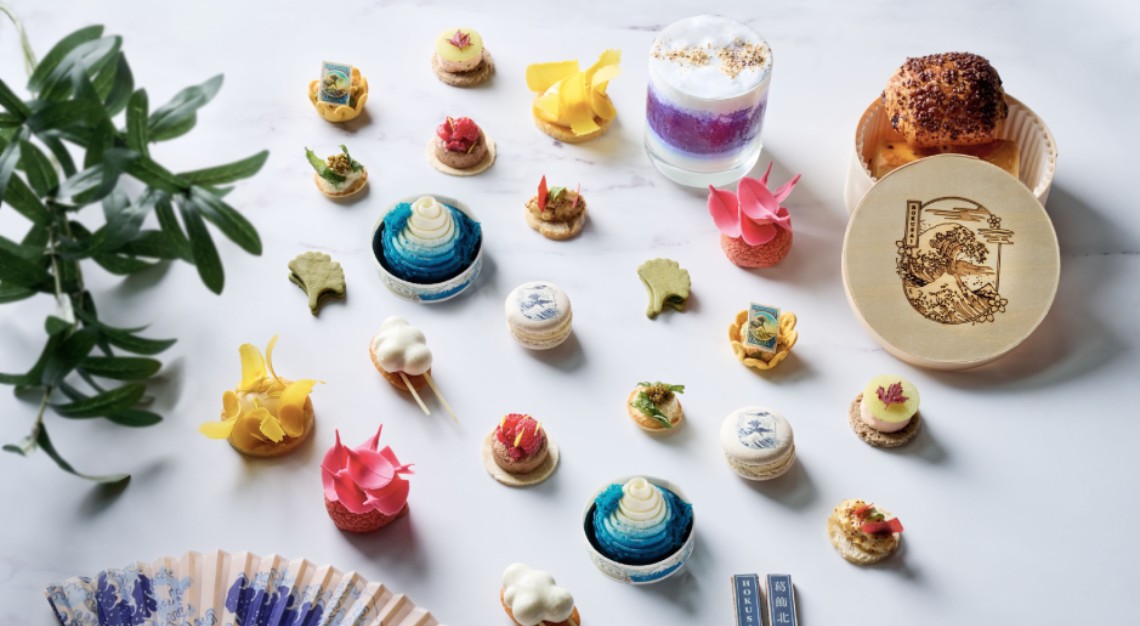 Katsushika Hokusai-Inspired Afternoon Tea at SKAI