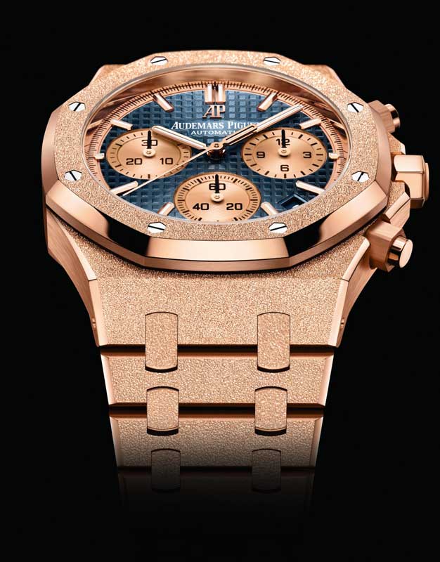 Audemars Piguet complications Frosted Gold