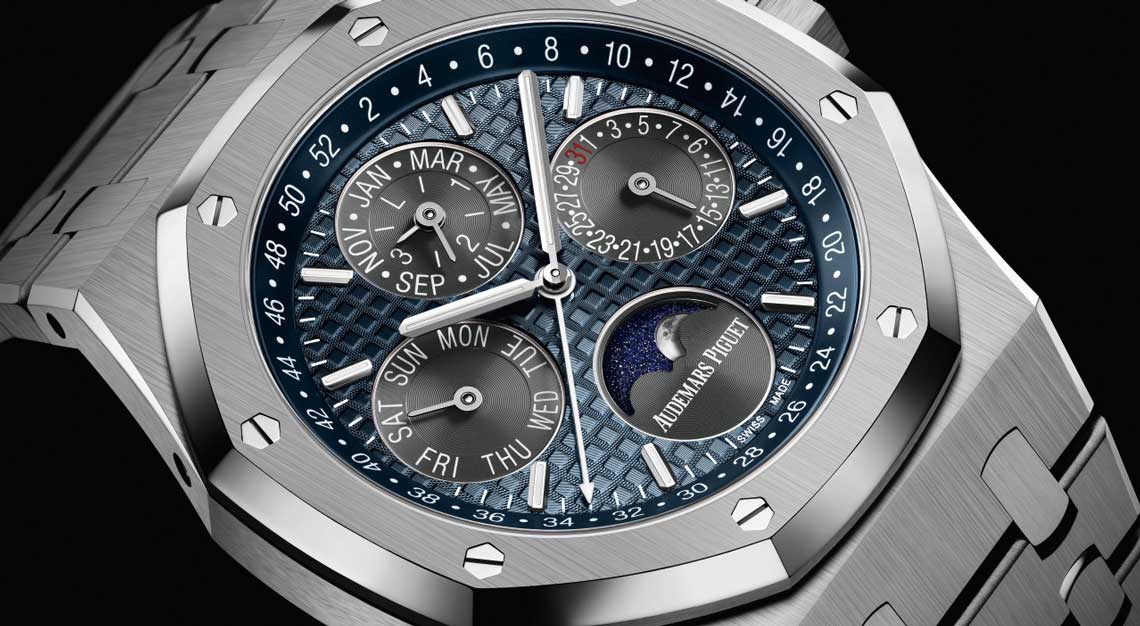 Audemars Piguet complications perpetual calendar dial