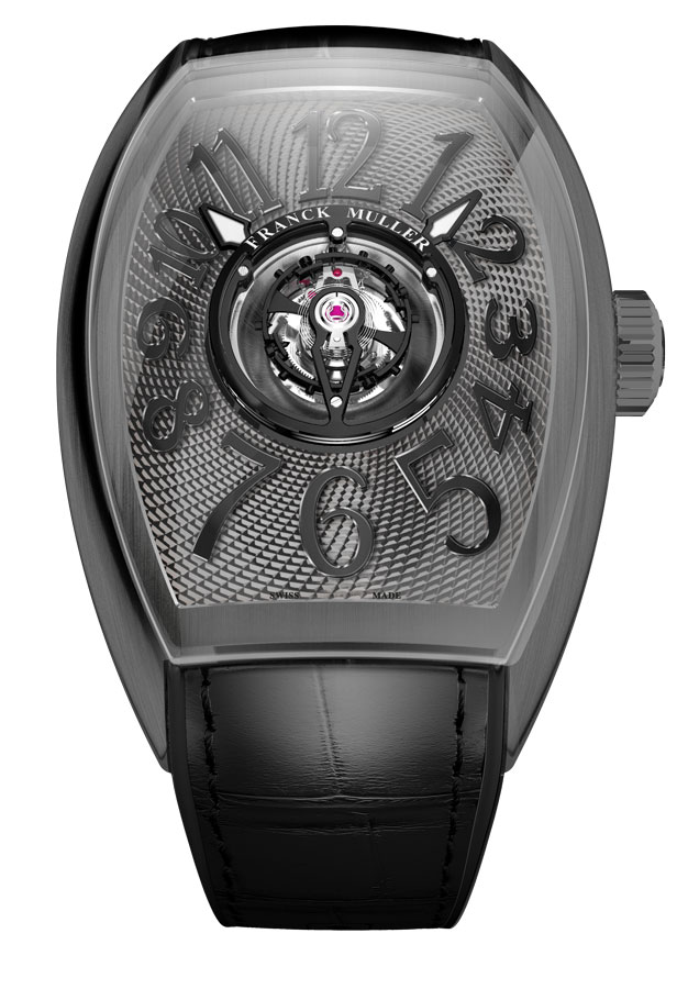 Franck Muller Grand Central Tourbillon brushed titanium