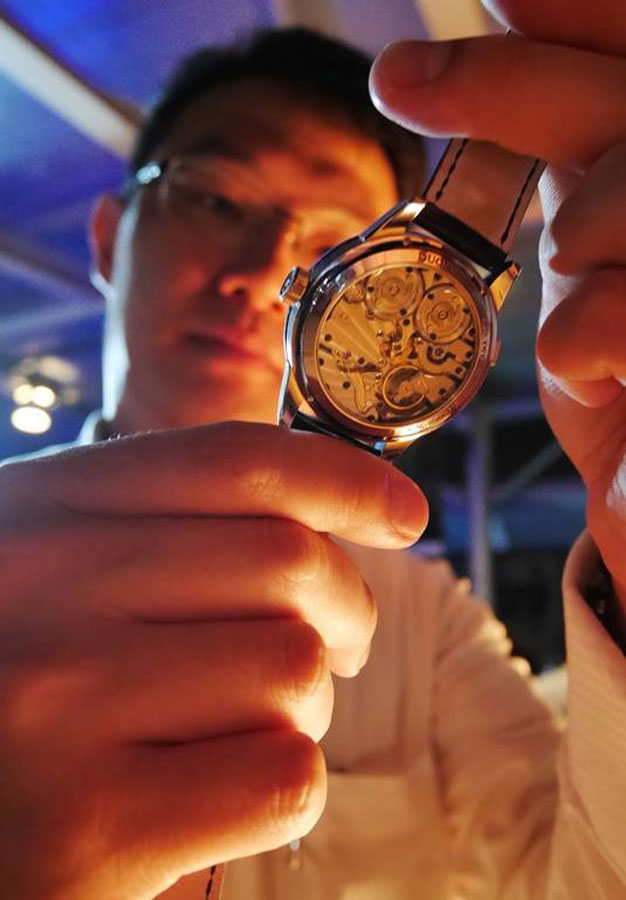 Watch collector Piaget Robin Wong