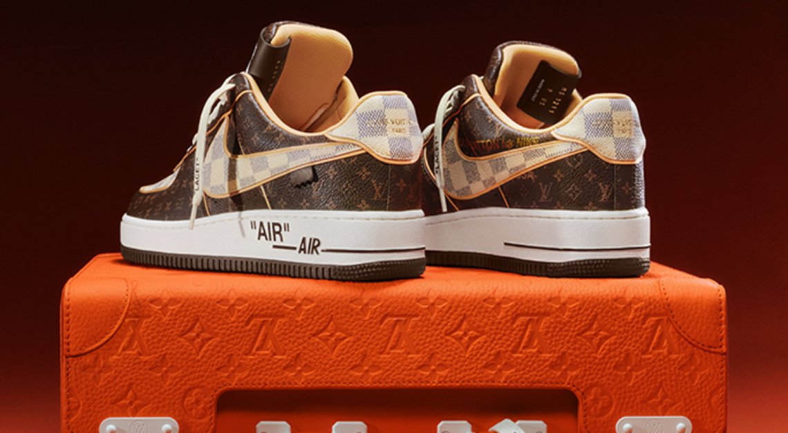 Virgil Abloh's coveted Louis Vuitton Air Force 1s will be auctioned to ...