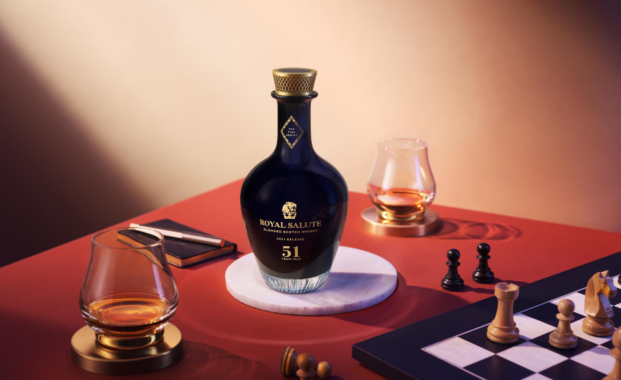 Royal Salute’s Time Series Collection 51 Year Old 2021 Release
