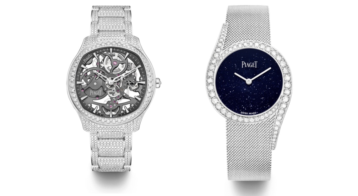 Piaget flexes its gem-setting muscles with two new diamond-covered ...