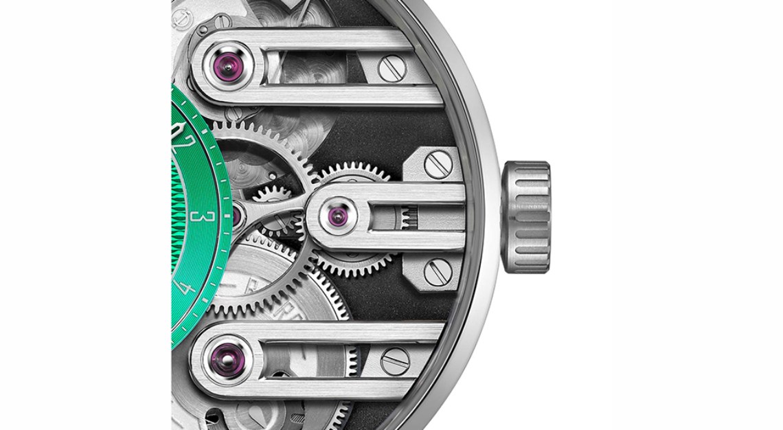 Armin Strom Gravity Equal Force Jungle-Green Dial