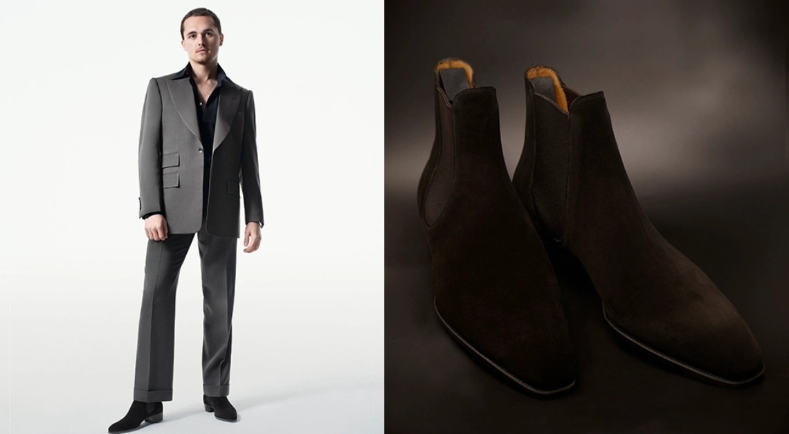 Two Savile Row makers teamed up to create a sexy, sophisticated pair of ...