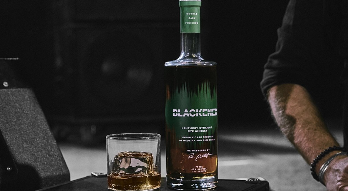 Blackened Metallica whisky