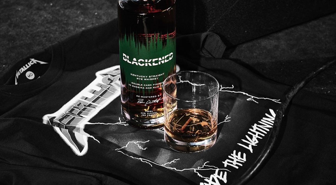 Blackened Metallica whisky