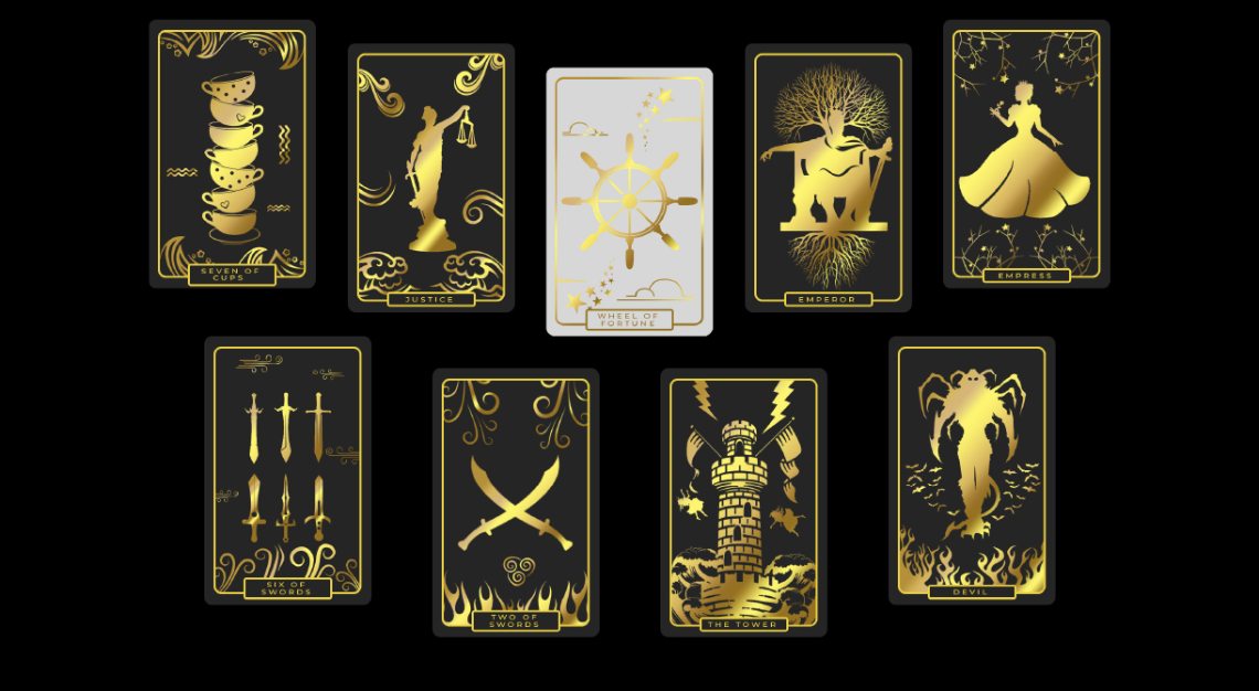 Buro. Metaverse Marvels Tarot collection