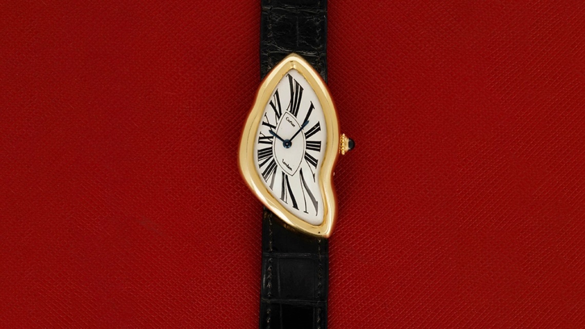 Cartier Crash auctioned