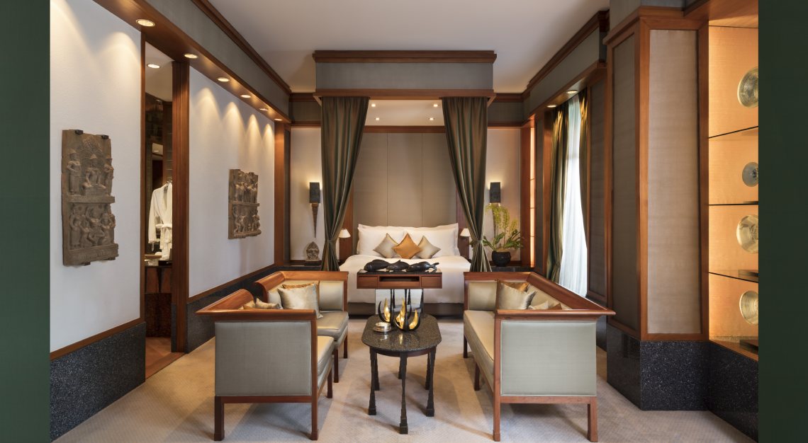 The Sukhothai Bangkok Garden Suite Bedroom