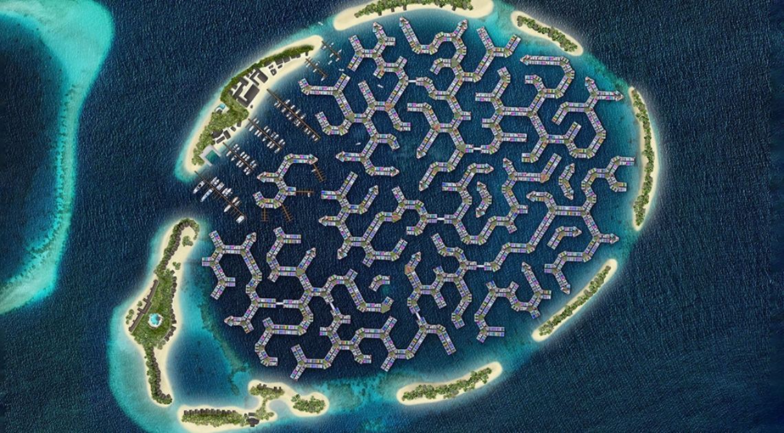 Maldives Floating City