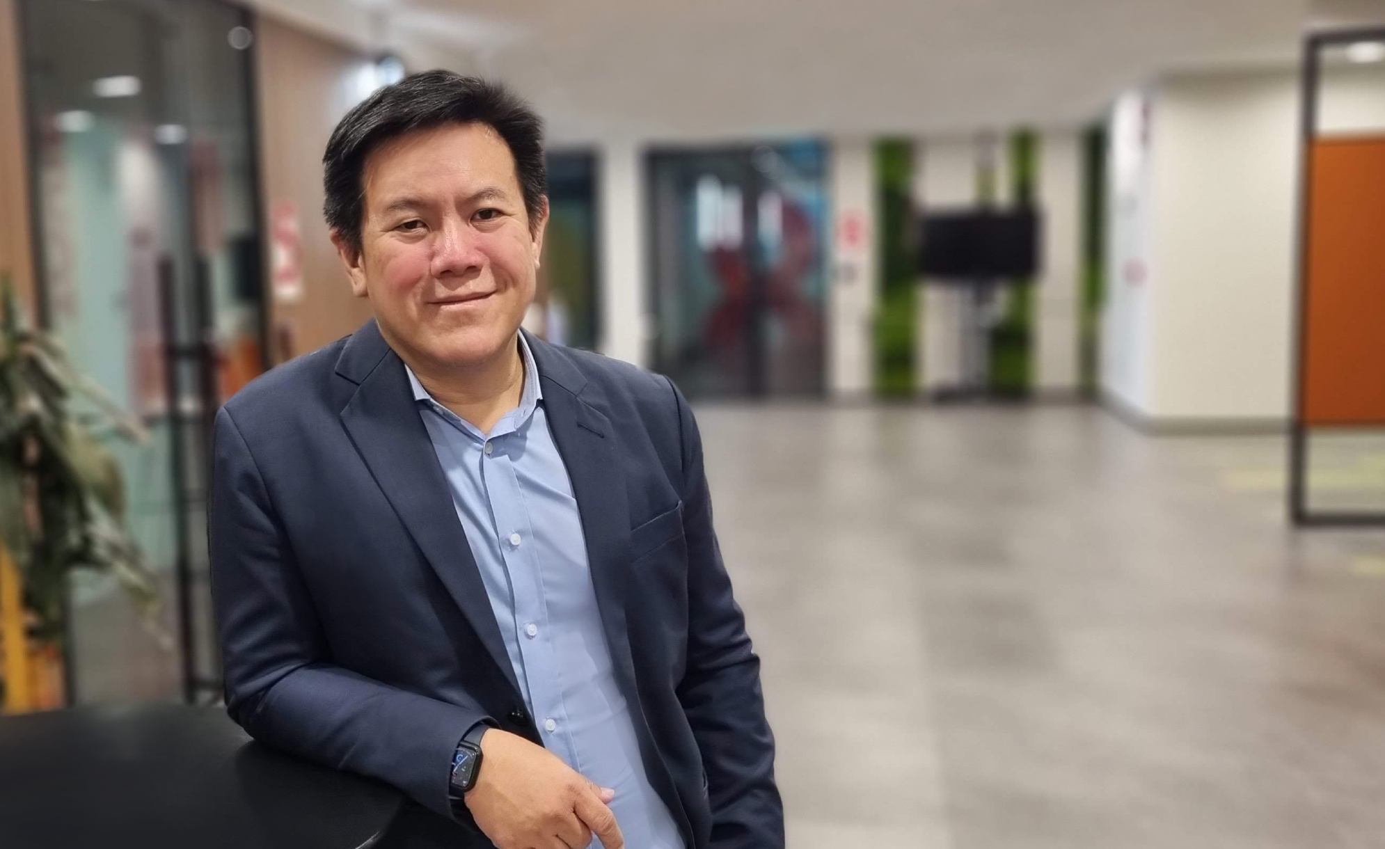 Chew Sutat, chairman of Community Chest