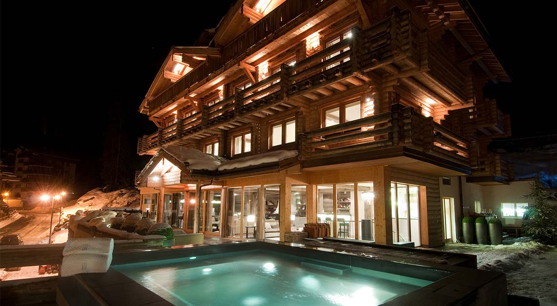 Sir Richard Branson’s luxury mountain chalet getaway