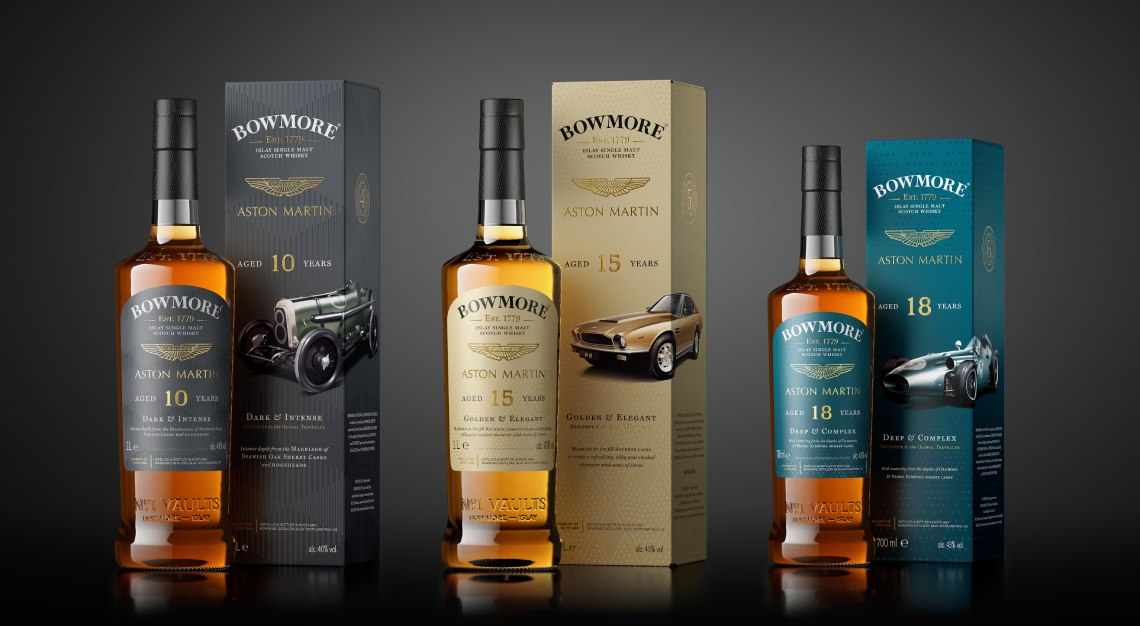 Bowmore Designed by Aston Martin collection