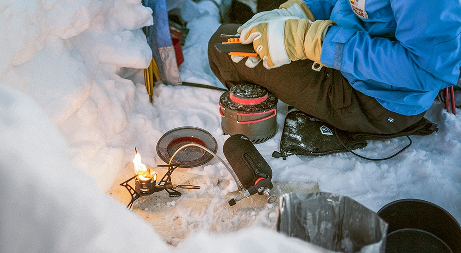 cooking outdoors