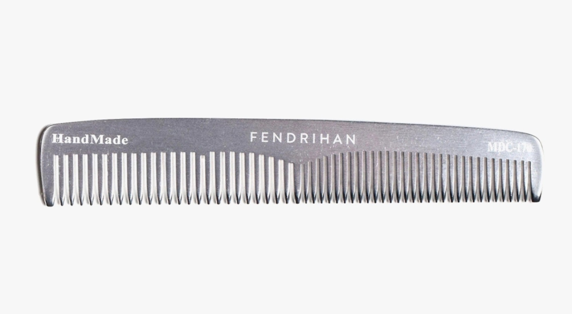Fendrihan Double-Ended Aluminium Comb