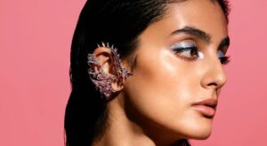 Diamond Dragon Ear Cuff