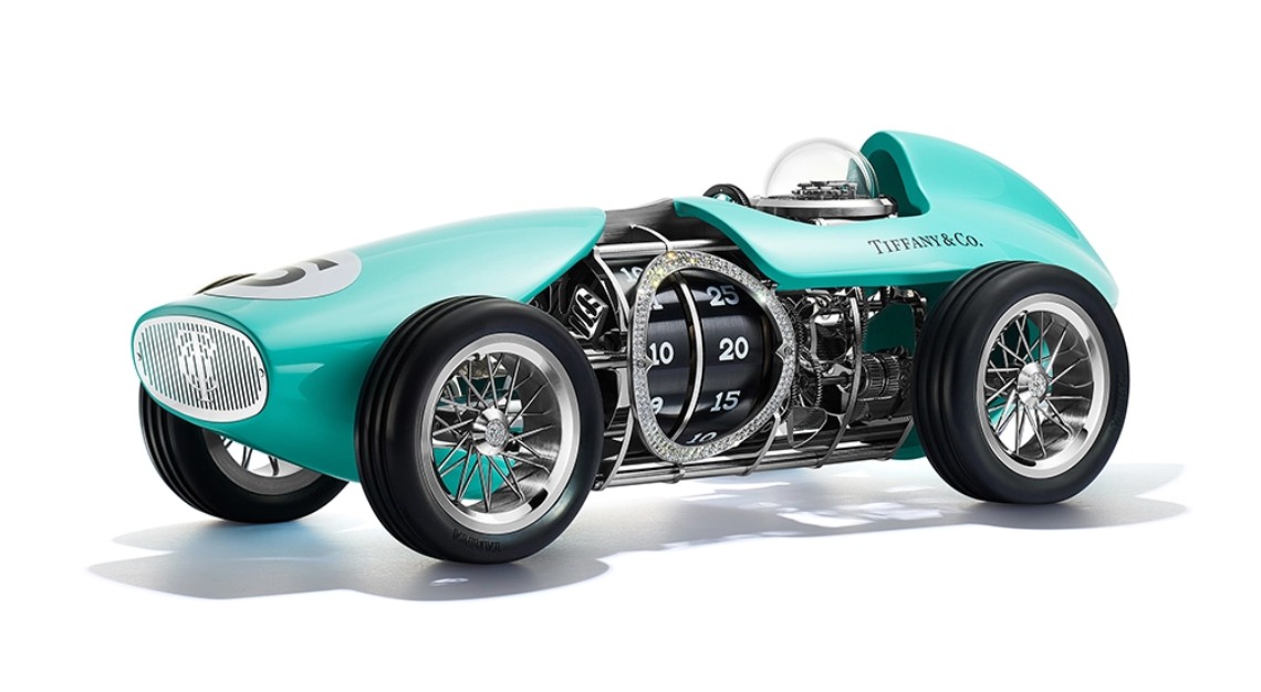 Tiffany & Co car-shaped clock