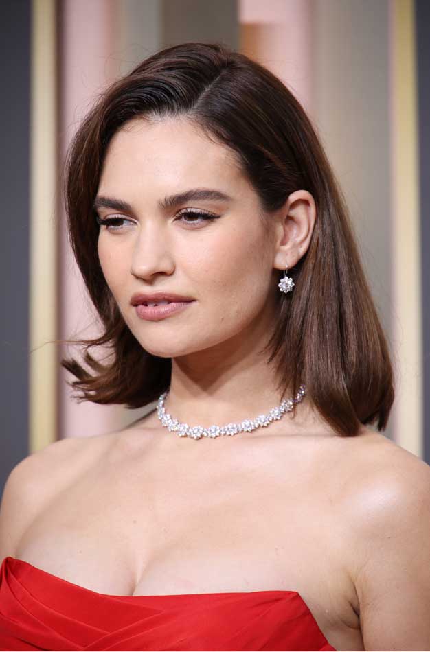 Golden Globes Lily James