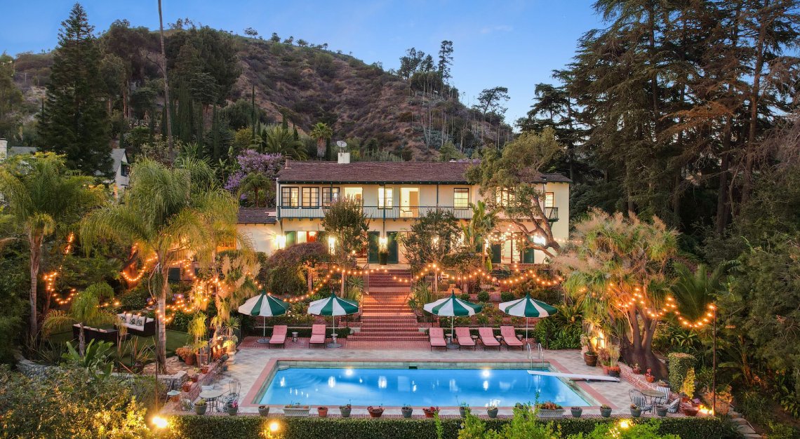 helen mirren los angeles estate