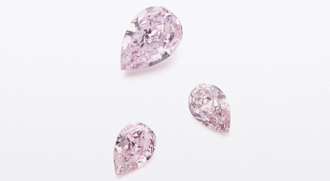 Chopard Exceptional Gems pink diamonds