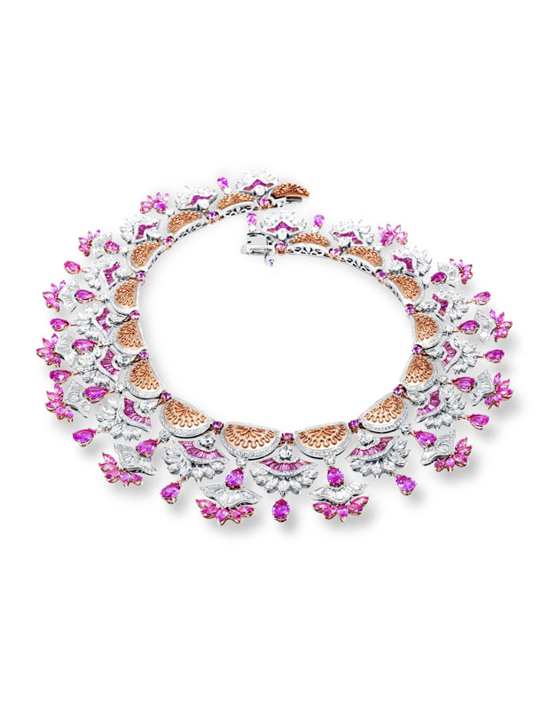 Chopard Exceptional Gems pink necklace