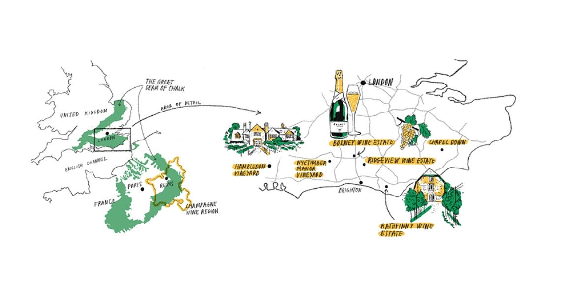 English sparkling wines