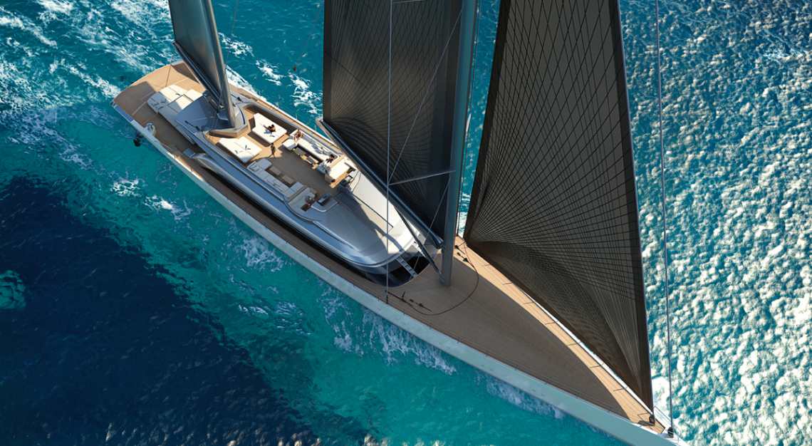 Philippe Briand Kaze yacht