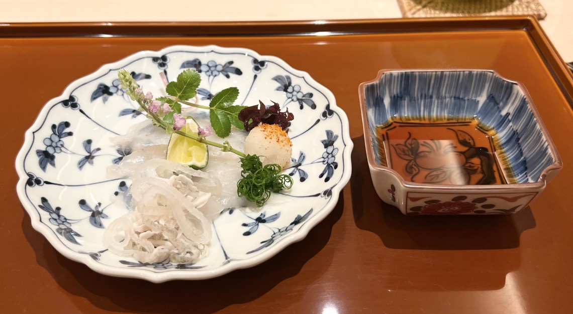 Fugu. Sushi Sato