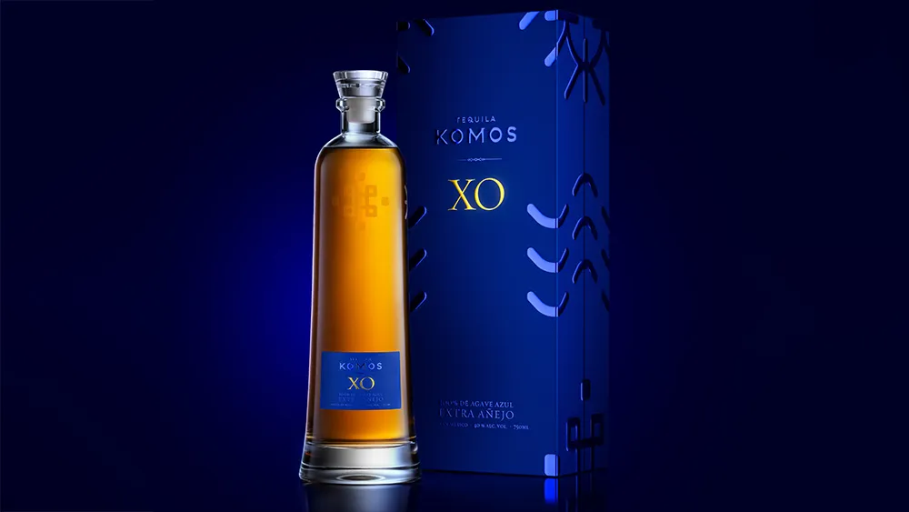 Photo of Komos XO Tequila Bottle