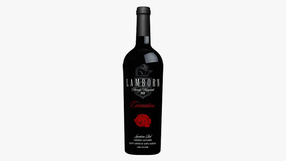 The 2020 Carnation Carbenet Sauvignon Santa Barbara California by Lamborn Family Vineyards
