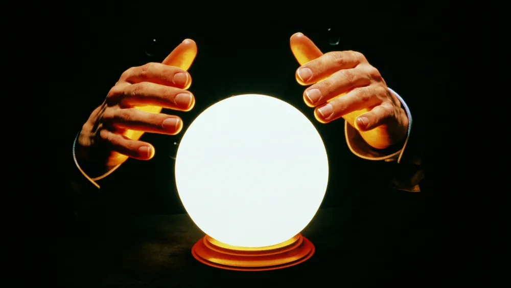 Photo of a crystal ball