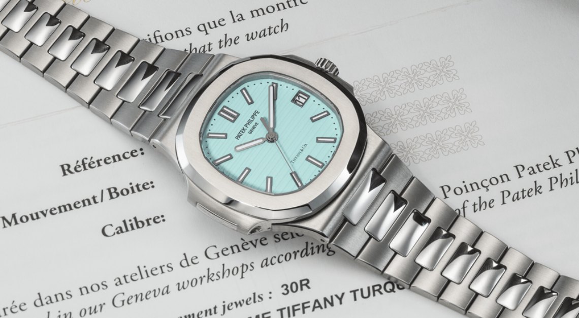 Patek Philippe Ref. 5711-1A-018 Tiffany Blue Nautilus