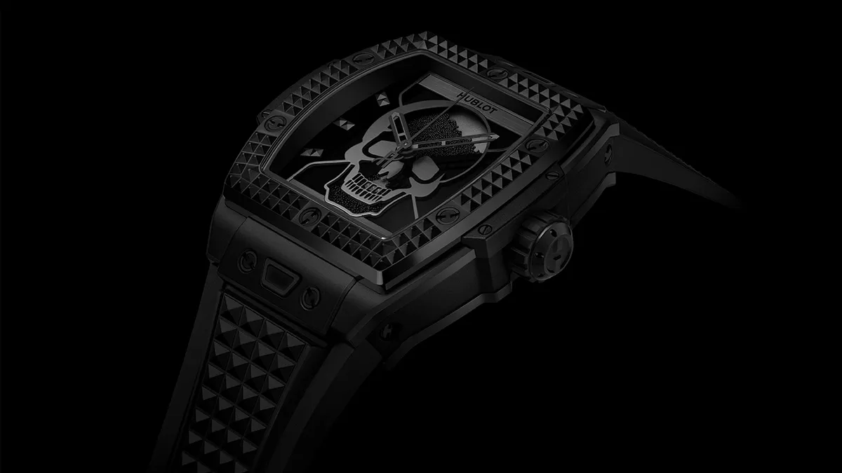 dial of Hublot x depeche mode watch