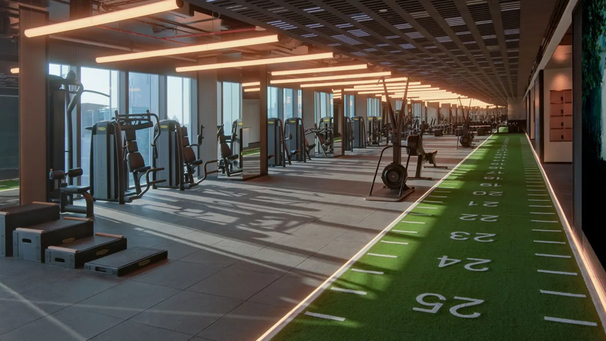 interior of Siro's fitness lab