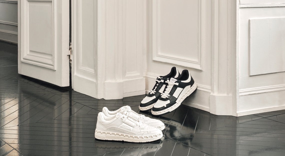 Valentino sneakers perfect as a gift for Valentine's Day