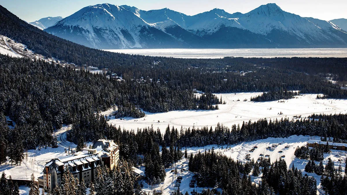 Alyeska Resort in cold-weather Alaska