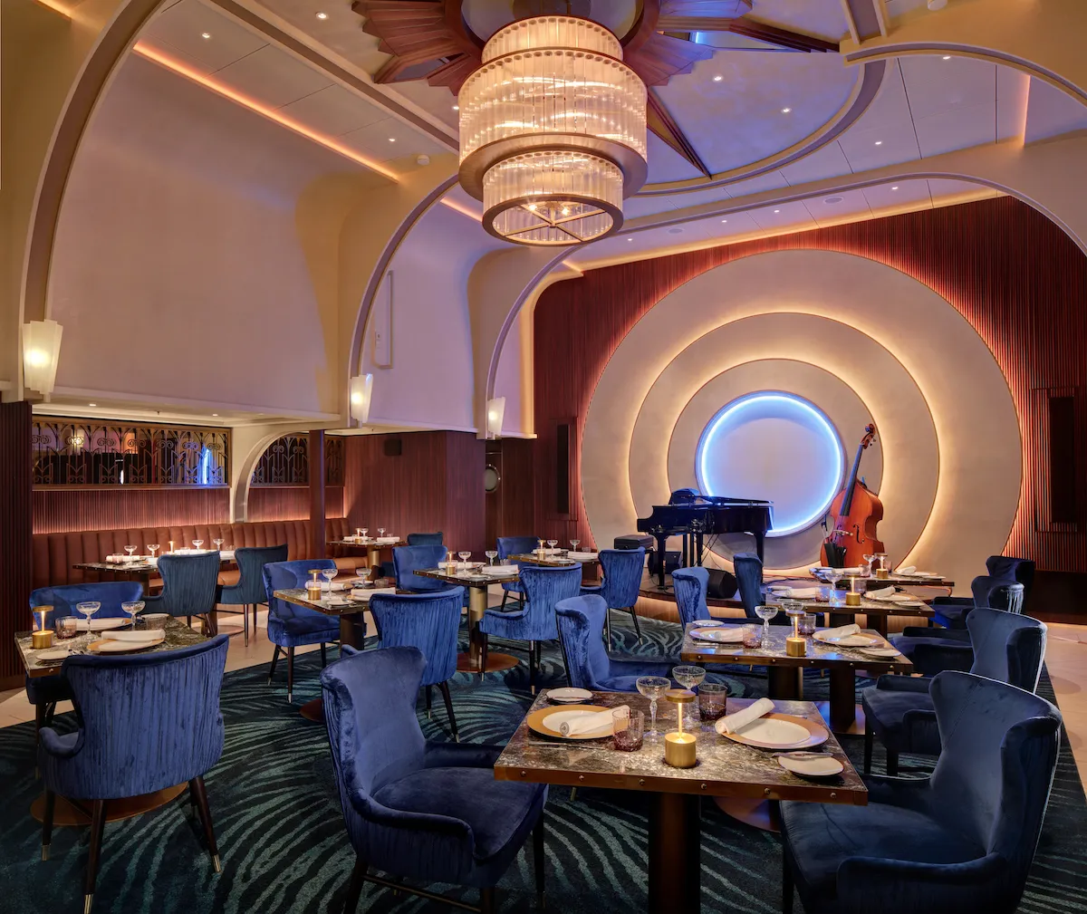 the exclusive club in Royal Caribbean's newest cruise ship.