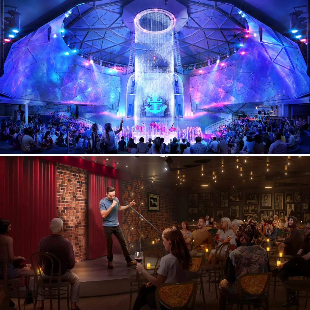 entertainment options aboard Royal Caribbean's newest cruise ship