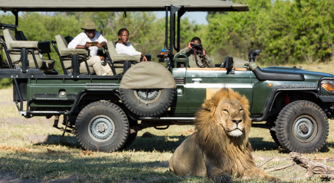 Great Plains Conservation Africa safari experience in Botswana