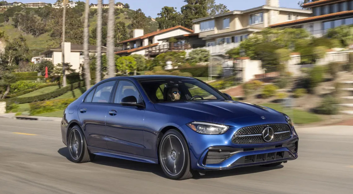 mercedes c class compact sedan