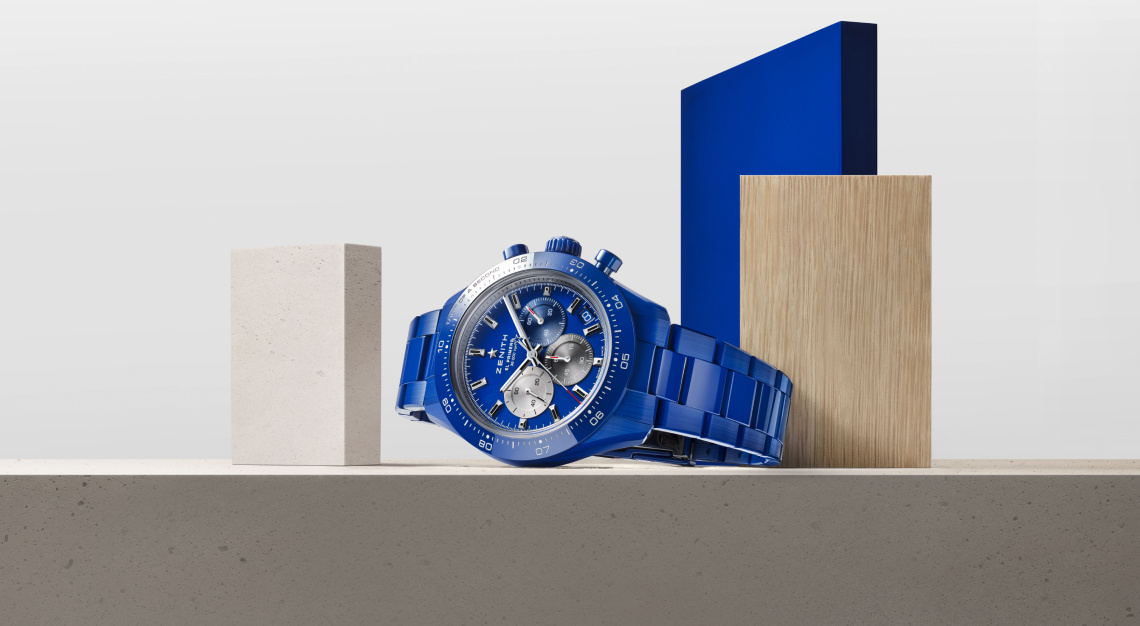 Zenith Blue Ceramic Chronograph Trilogy