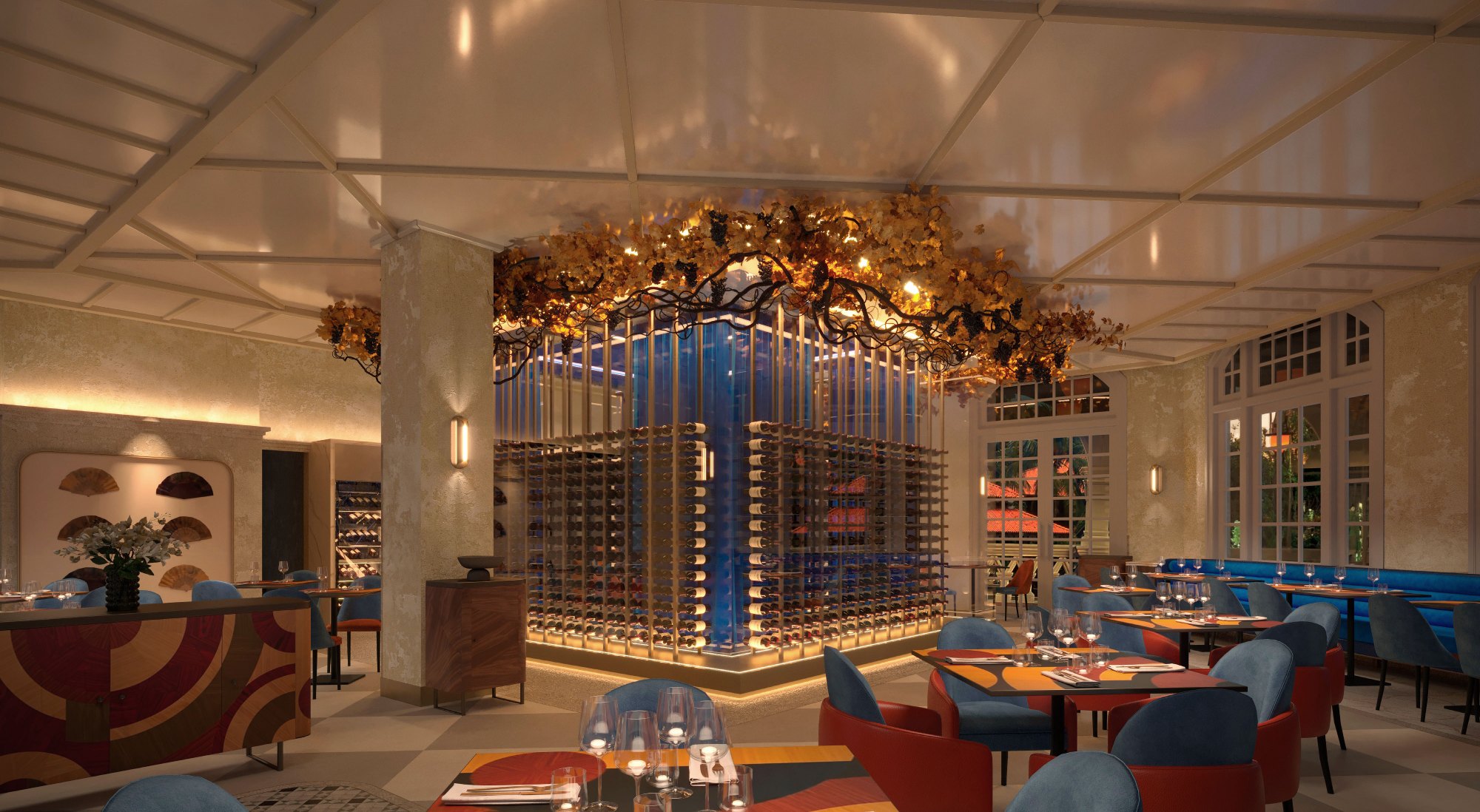binomio indoor dining area