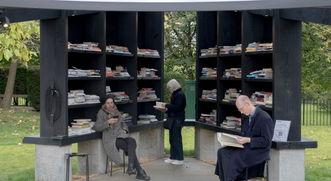 heman chong SAM the library of unread books