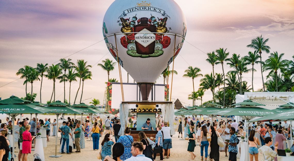 hendrick's sunset cinema