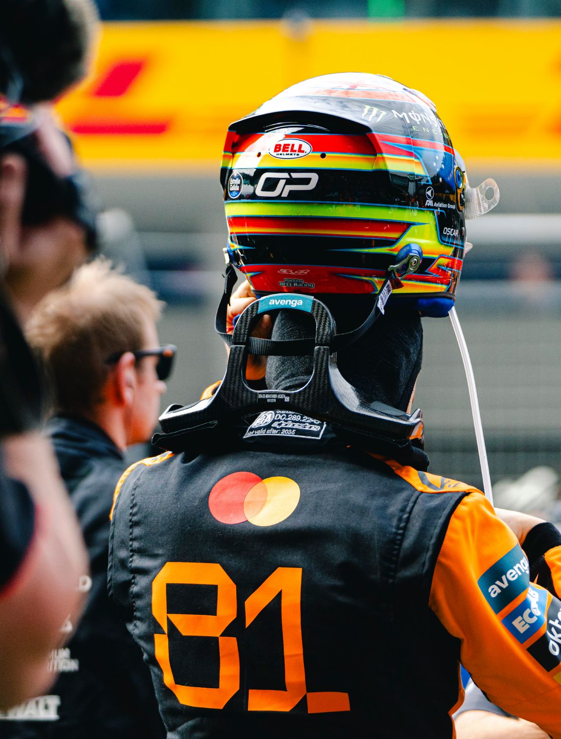 formula one head and neck support HANS device