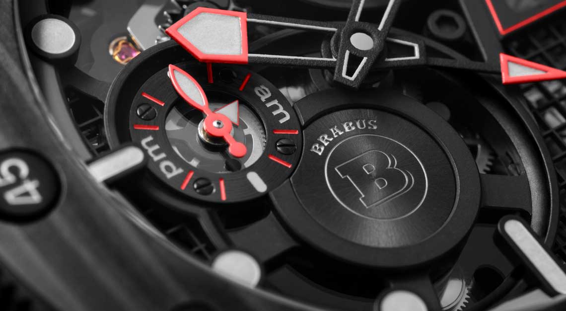 Watch car partnerships Panerai Brabus