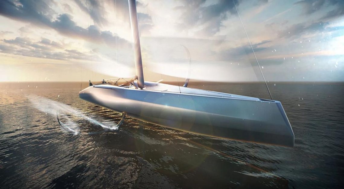 Pininfarina’s New 70-Foot Foiling Hyperboat Concept