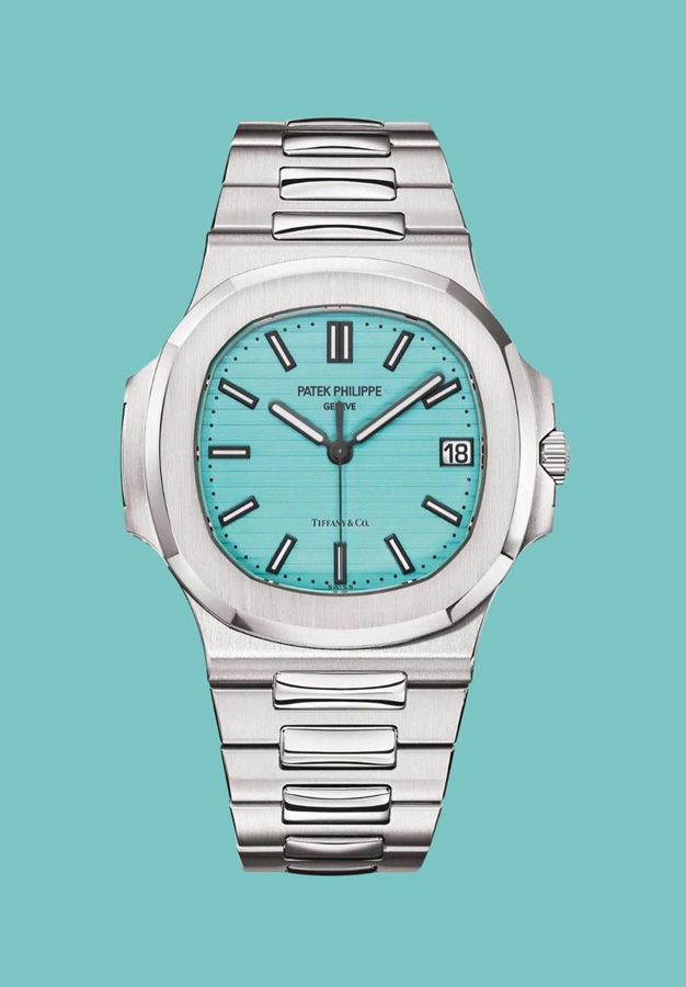 Tiffany blue Patek Philippe front